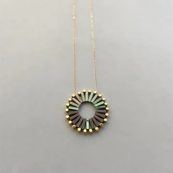Pinwheel Necklace