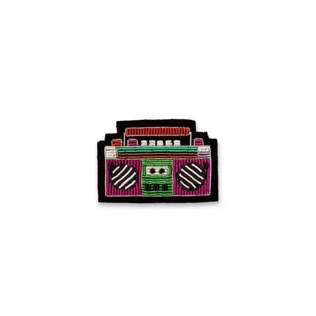 Boom Box Brooch