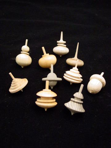 Wooden Spinning Top - Sold Individually