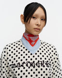Astrilli Unikko Bandana - Red/Blue Dots