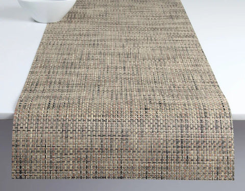 Basketweave Runner - Bark