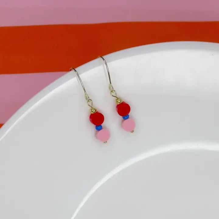 Color Treats Earrings - Bubblegum