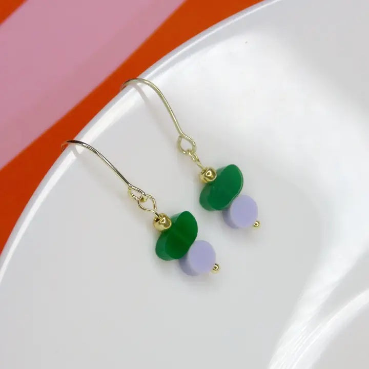Color Treats Earrings - Matcha