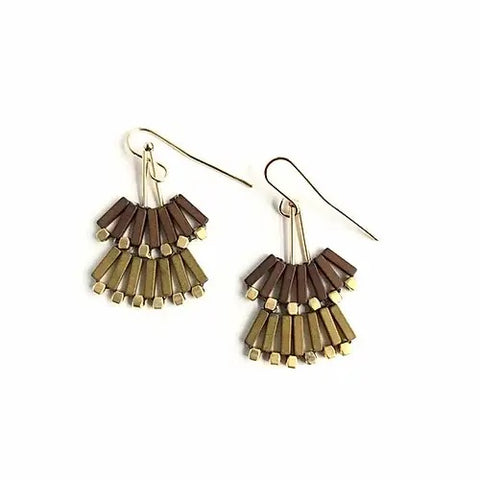 Fan Earrings