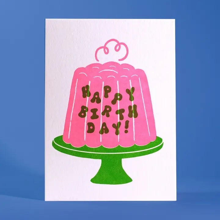 Happy Birthday Jello Greeting Card