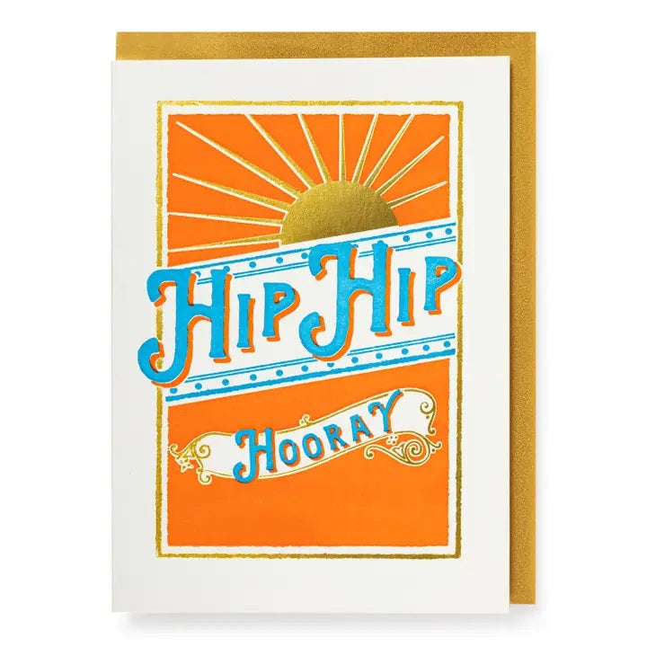 Hip Hip Hooray Notecard
