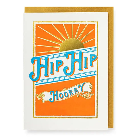 Hip Hip Hooray Notecard