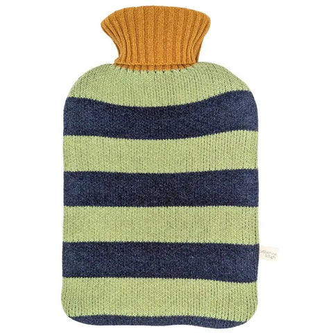 Lambswool Hot Water Bottle - Stripes