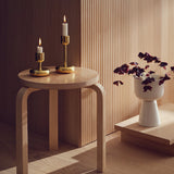Nappula Candle Holder Set - brass