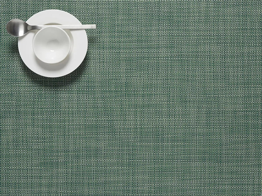 Mini Basketweave Placemat - Ivy