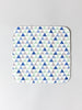 Haikara Little Handkerchief - Blue Triangles