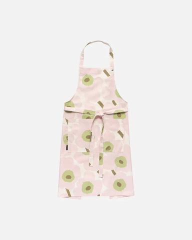 Pieni Unikko Apron - Pink/Pear