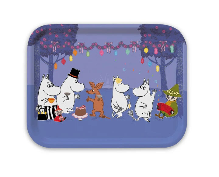Moomin Dancing Fika Tray