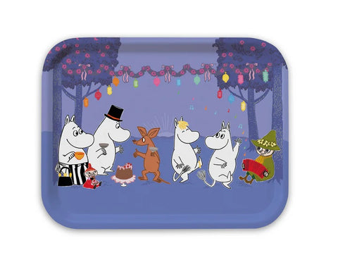 Moomin Dancing Fika Tray
