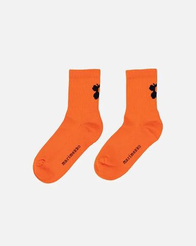 Puikea Unikko Tennis Socks - Orange