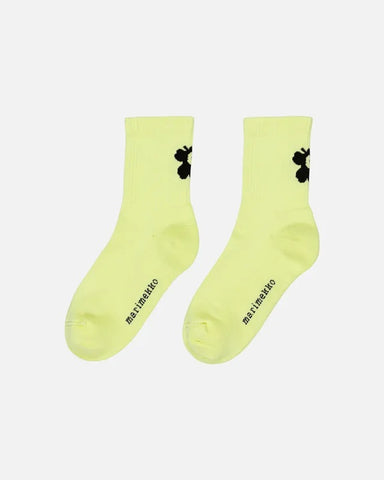 Puikea Unikko Tennis Socks - Lemon