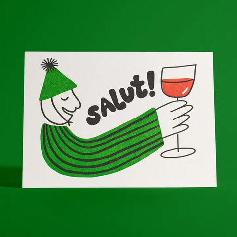 Salut! Greeting Card