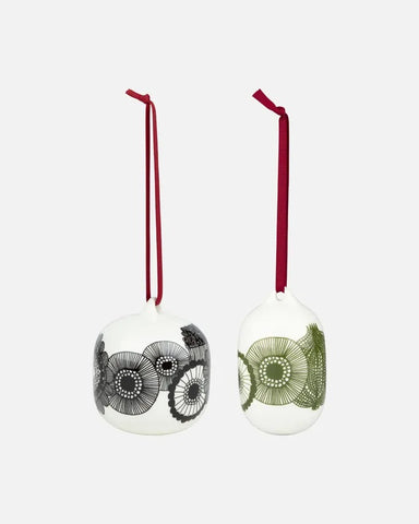 Siirtolapuutarha Ornaments - Set of 2