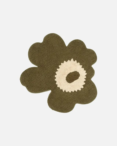 Unikko Bathmat - Olive