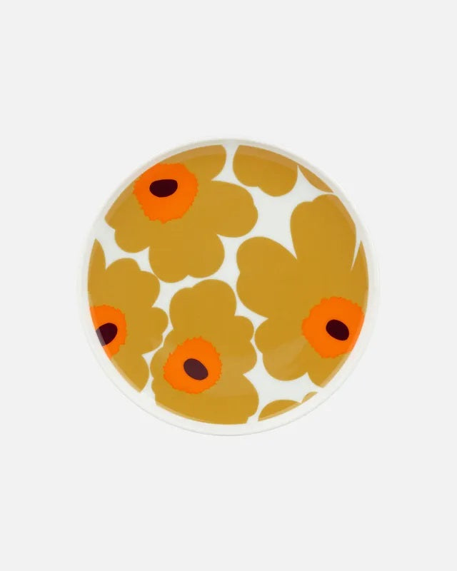 Unikko Plate - Mustard