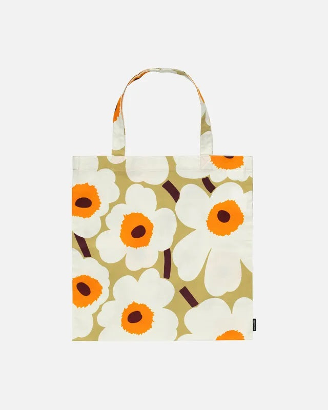 Unikko Tote - Tan/Mustard