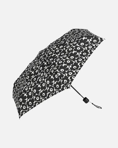 Unikko Mini Manual Umbrella - Black & White