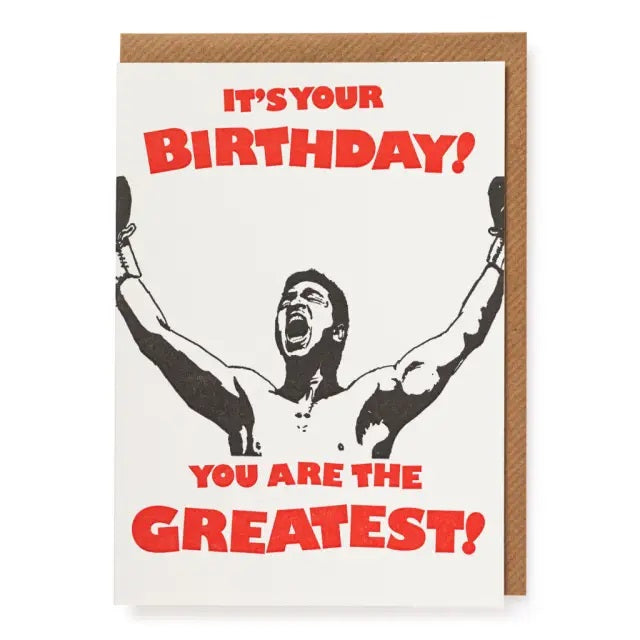 You Are the Greatest Birthday Notecard