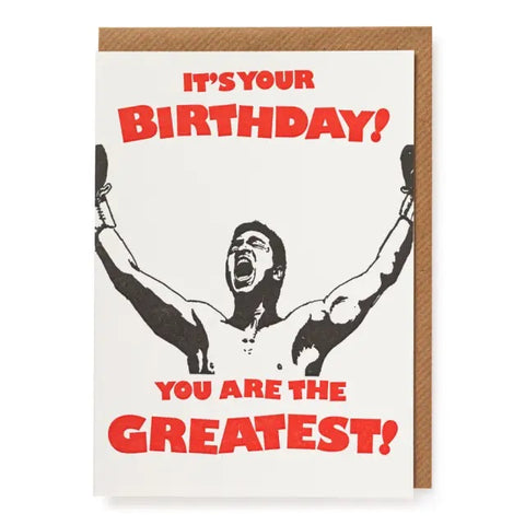 You Are the Greatest Birthday Notecard