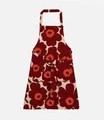 Pieni Unikko Apron - Burgundy