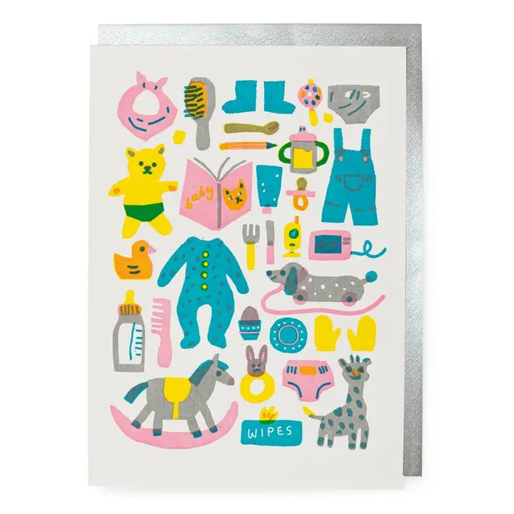 Baby Pattern Notecard