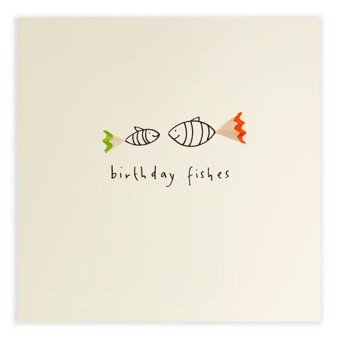 Birthday Fishes Card