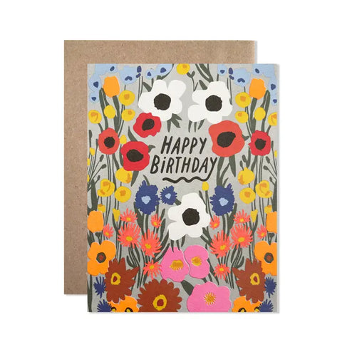 Birthday Florals Card