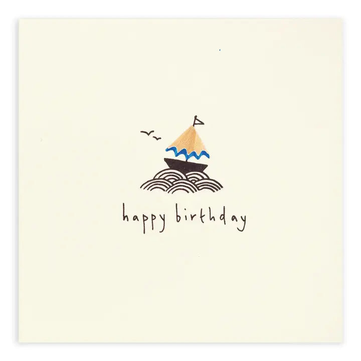 Birthday Sailboat Card