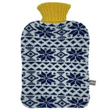 Lambswool Hot Water Bottle - Fair Isle