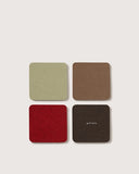 Bierfilzl Square Felt Coaster Set