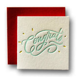 Tiny Card - Ladyfingers Letterpress
