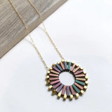 Pinwheel Necklace