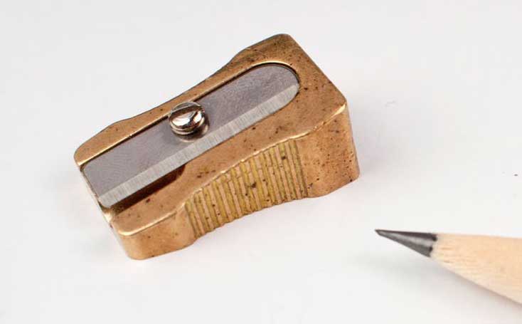 DUX Brass Sharpener - Single Wedge