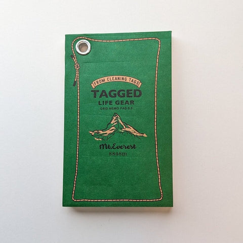 Tagged Life Gear Memo Pad w/Grommet