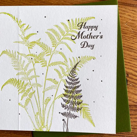 Mother's Day Fern Card