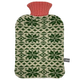 Lambswool Hot Water Bottle - Fair Isle
