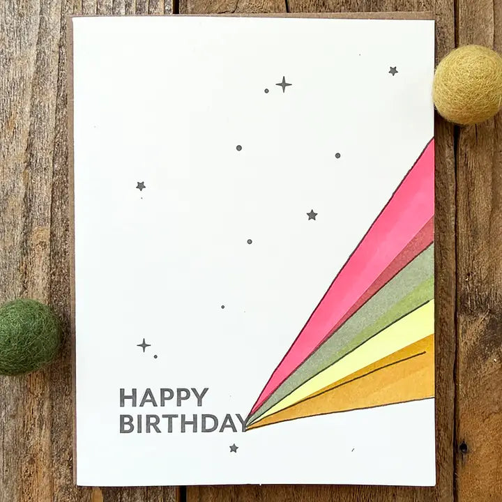 Happy Birthday Rays Card
