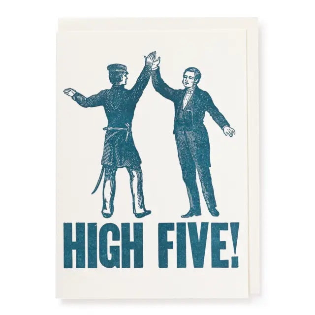 High Five Notecard