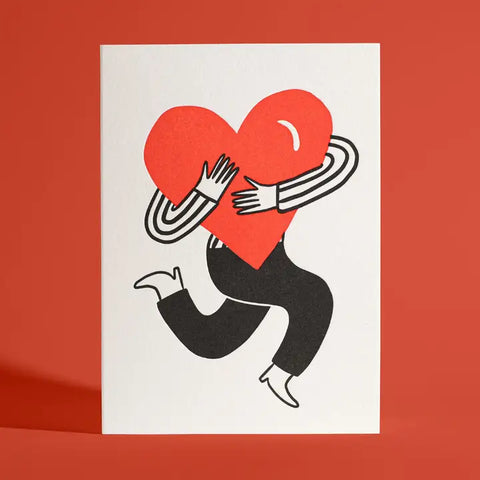 Holding Your Heart Greeting Card