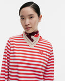 Astrilli Unikko Scarf - Burgundy/Red