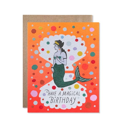 Magical Birthday Mermaid Card