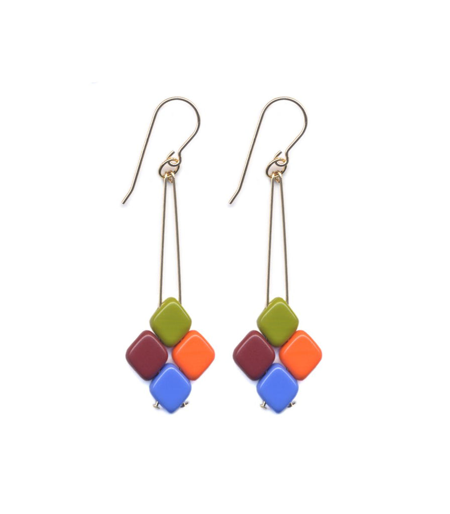 Diamond Weave Earrings