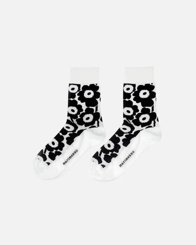 Kirmailla Unikko Socks - Black/White