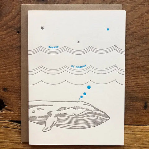 Oceans of Thanks Card