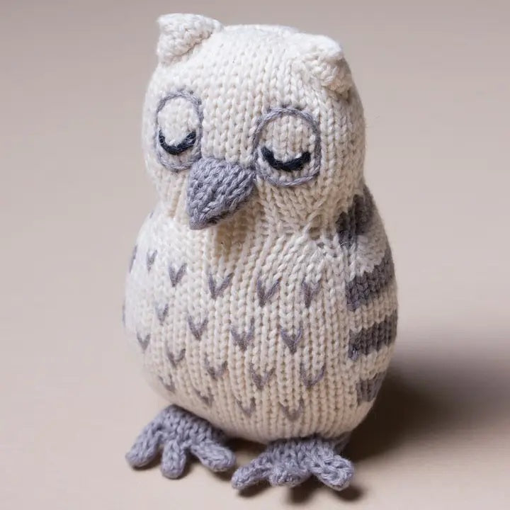 Sleepy Owl Rattle